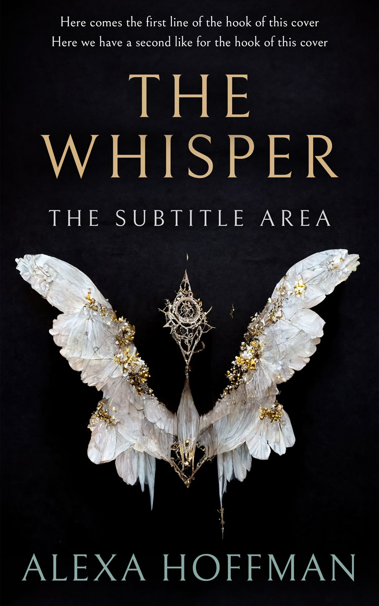 2D view of Premade Fantasy Book Cover - Cotton Seed