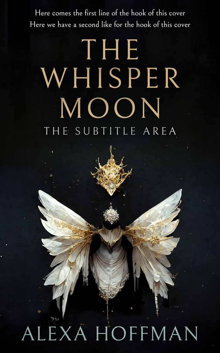 2D view of Premade Fantasy Book Cover - Woodsmoke