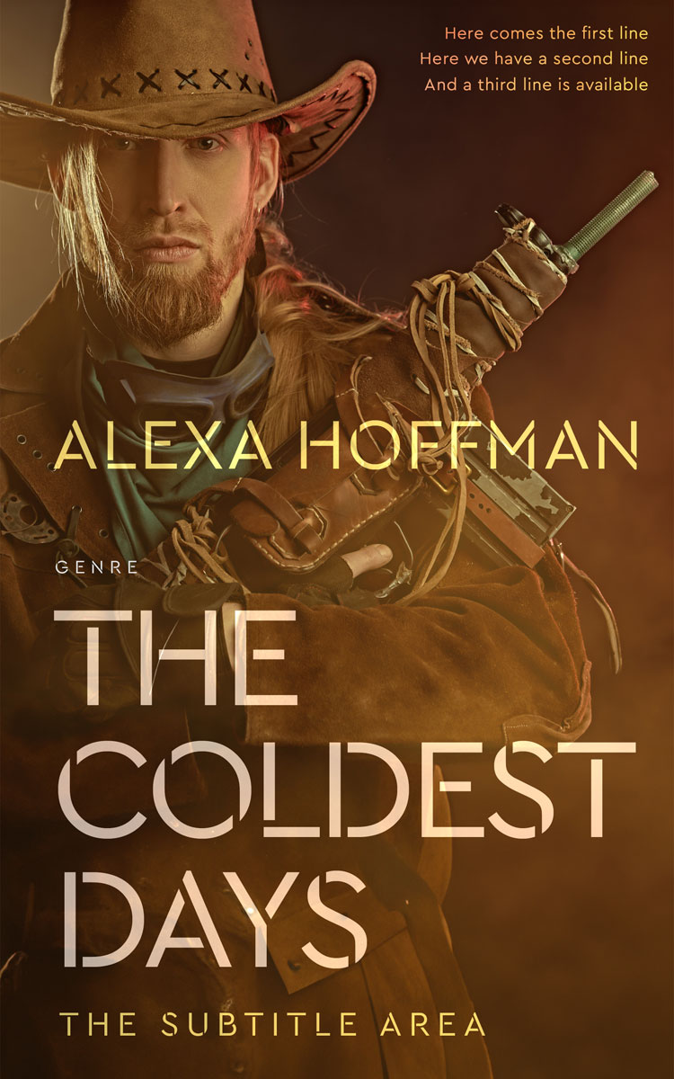 2D view of Premade Apocalyptica Book Cover - Jambalaya