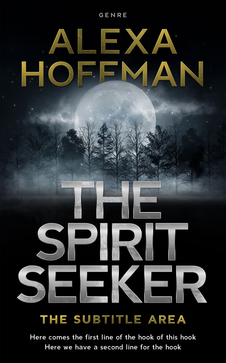 2D view of Premade Fantasy Book Cover - Delta