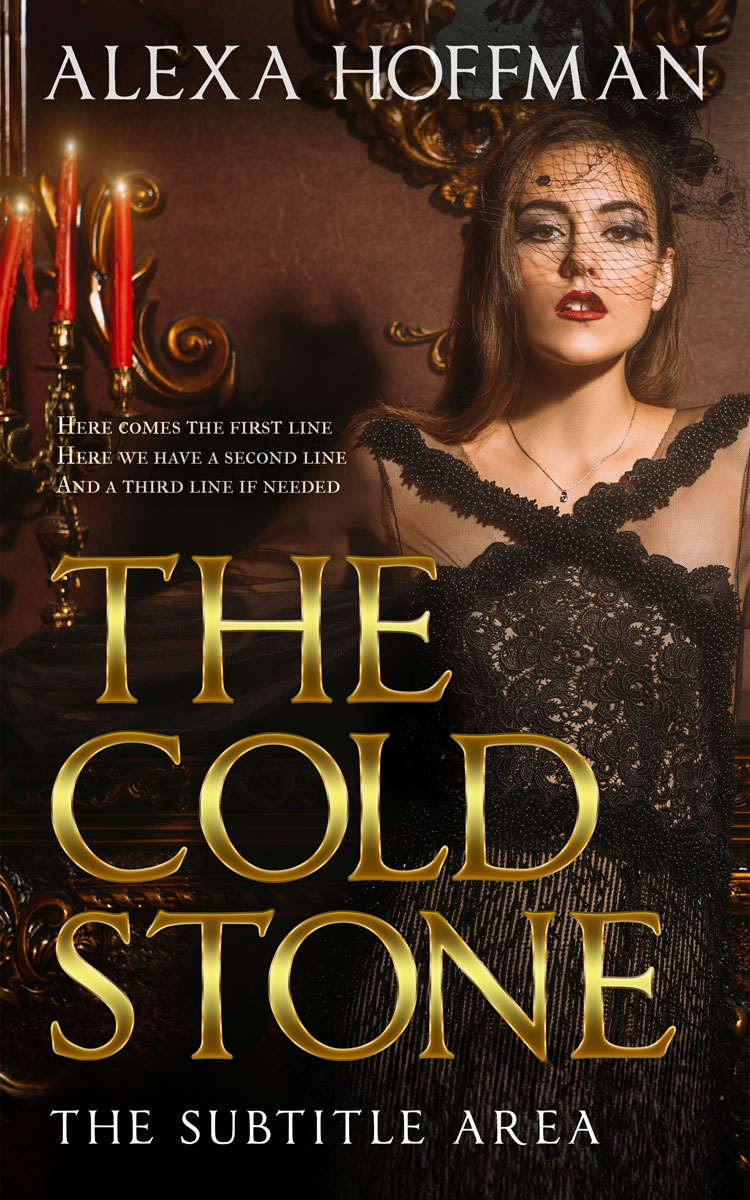 2D view of Premade Royal Romance Book Cover - Night Rider