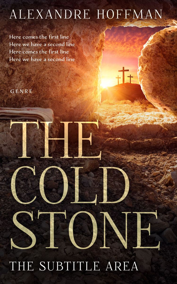 2D view of Premade Religion & Spirituality Book Cover - Di Serria