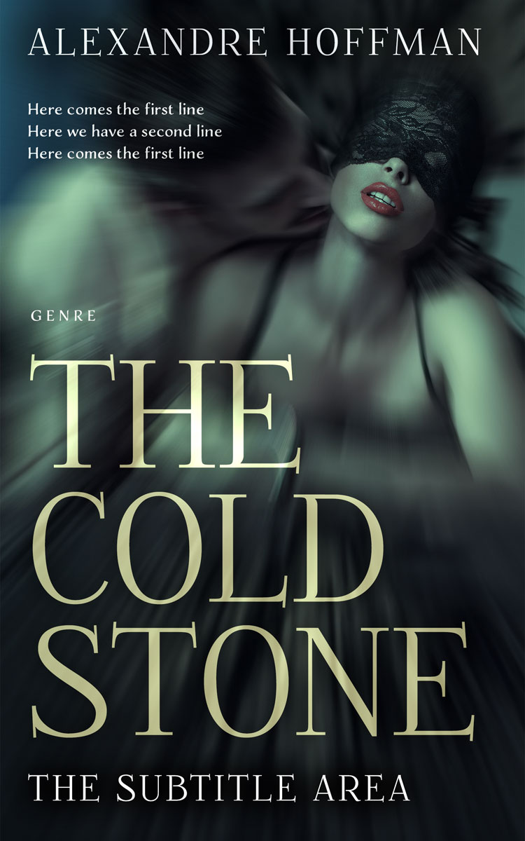 2D view of Premade Erotica Book Cover - Shark