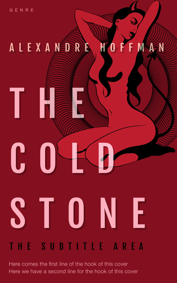 2D view of Premade Erotica Book Cover - Tamarillo