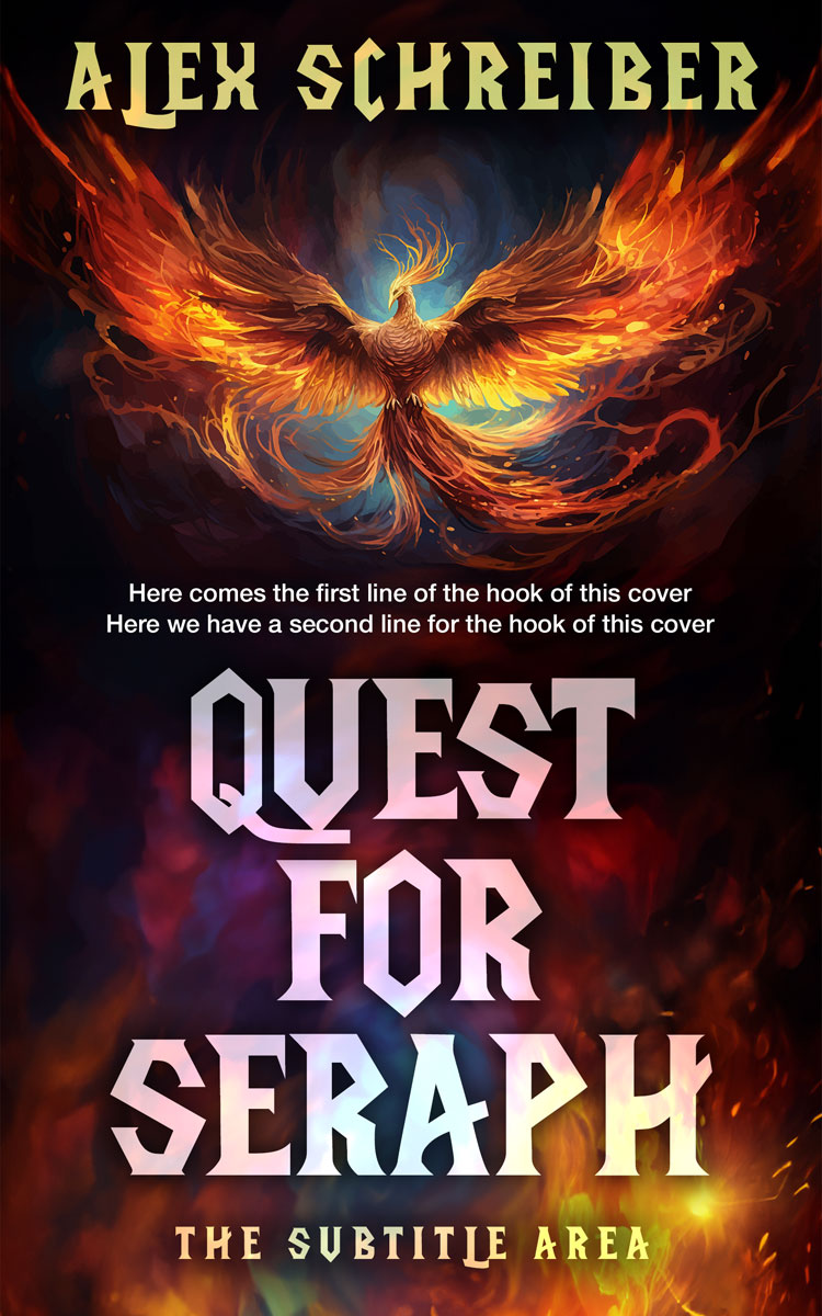 2D view of Premade Fantasy Book Cover - Tumbleweed