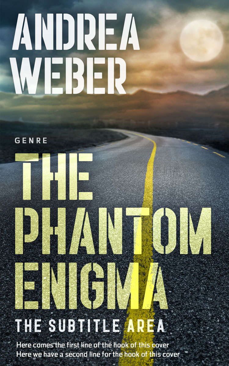 2D view of Premade Mystery & Thriller & Suspense Book Cover - Cape Cod