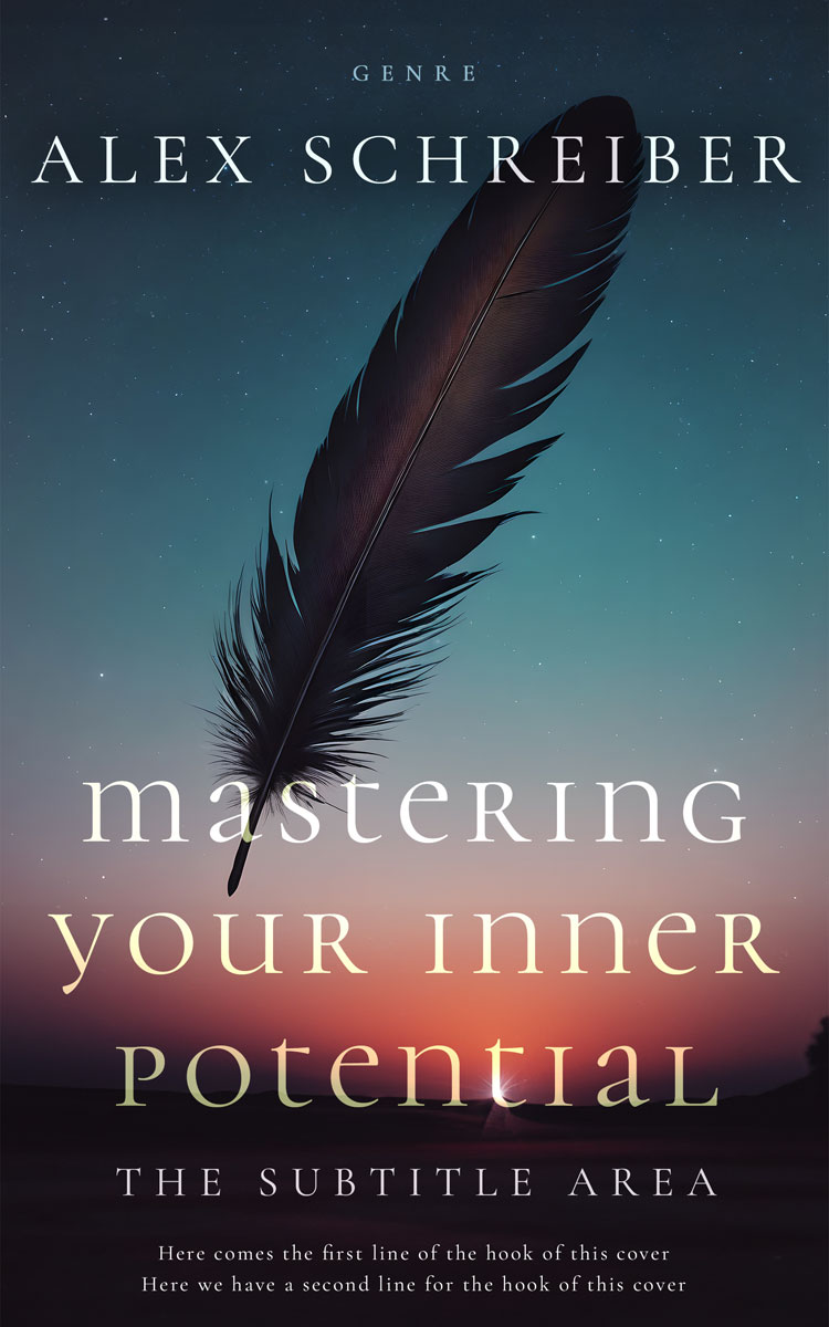 2D view of Premade Health & Mind & Body Book Cover - Charade