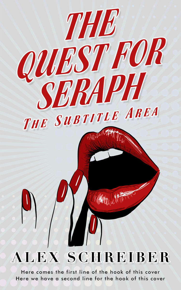 2D view of Premade Romance Book Cover - Iron