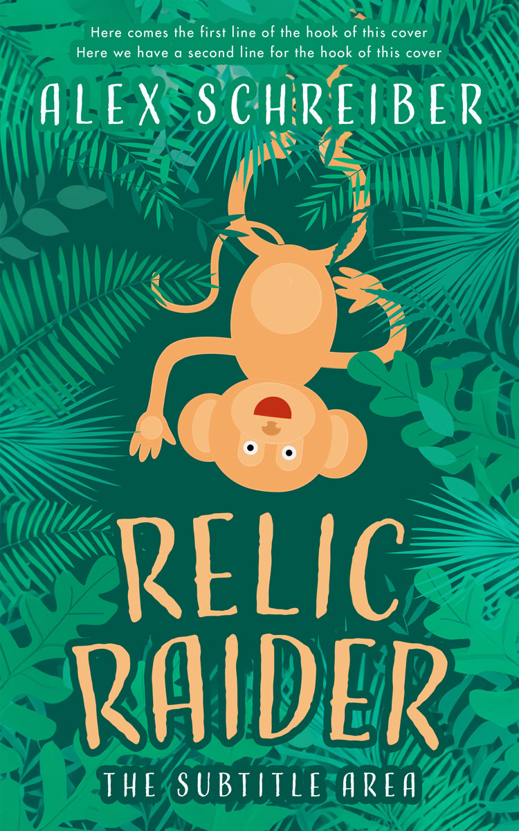 2D view of Premade Children's Book Cover - Watercourse