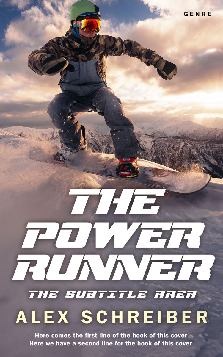 2D view of Premade Sports & Fitness Book Cover - Scorpion