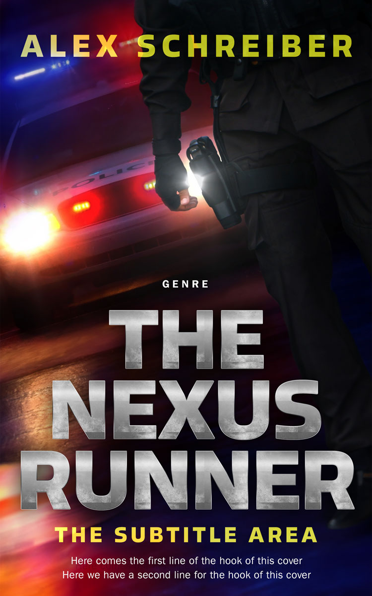 2D view of Premade Mystery & Thriller & Suspense Book Cover - Oriental Pink