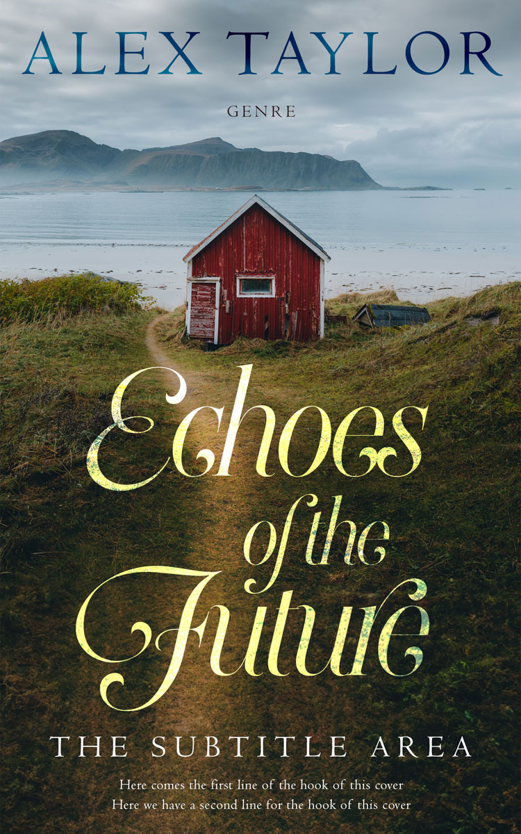 2D view of Premade Literary Fiction Book Cover - Birch