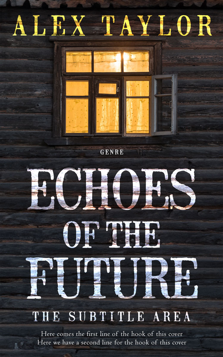 2D view of Premade Literary Fiction Book Cover - Thunder