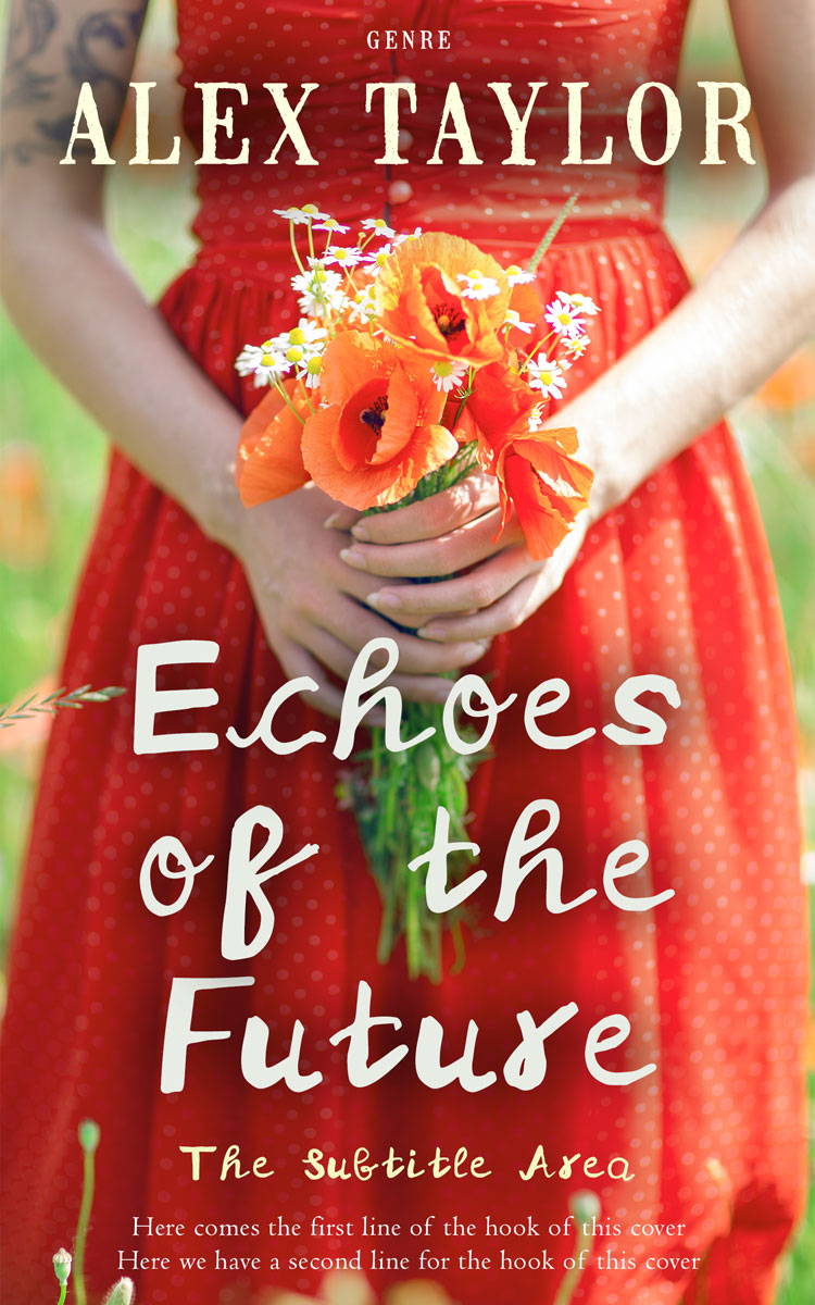 2D view of Premade Romance Book Cover - Mexican Red