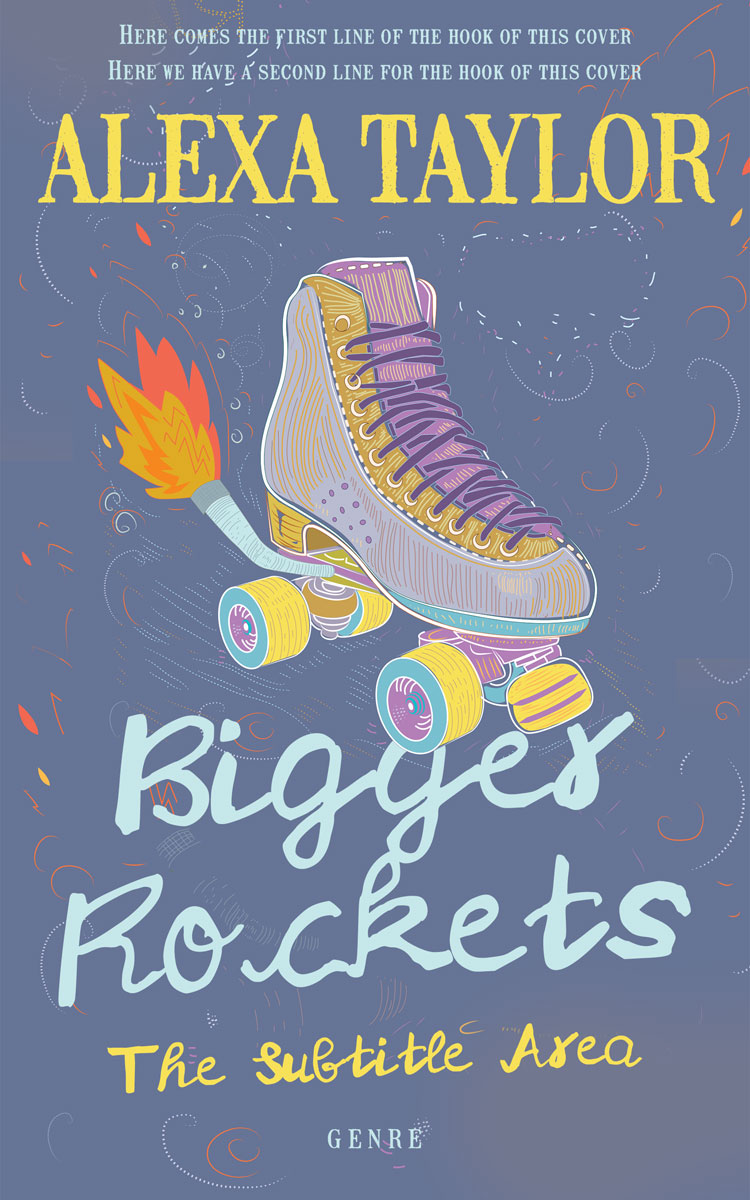 2D view of Premade Teen & Young Adult Book Cover - Lynch