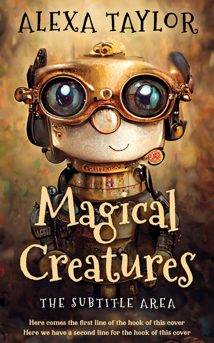 2D view of Premade Science Fiction Book Cover - Treehouse