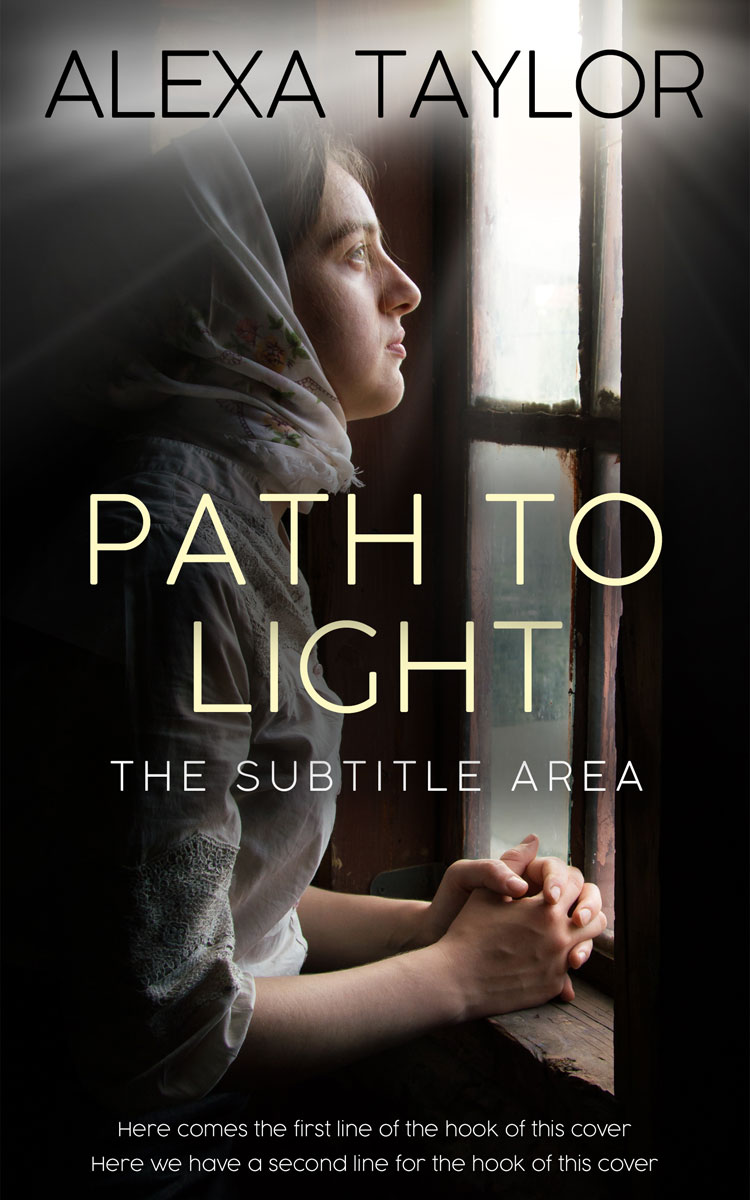 2D view of Premade Religion & Spirituality Book Cover - Ash