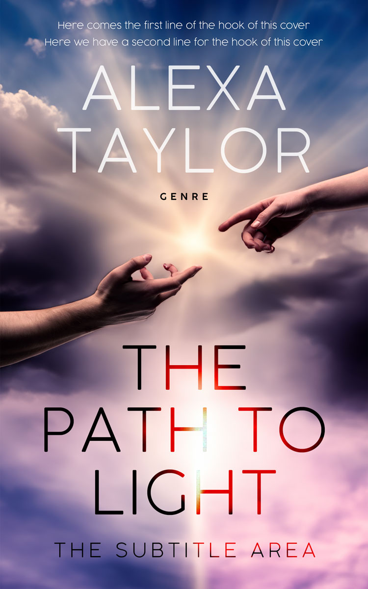 2D view of Premade Religion & Spirituality Book Cover - Cold Turkey