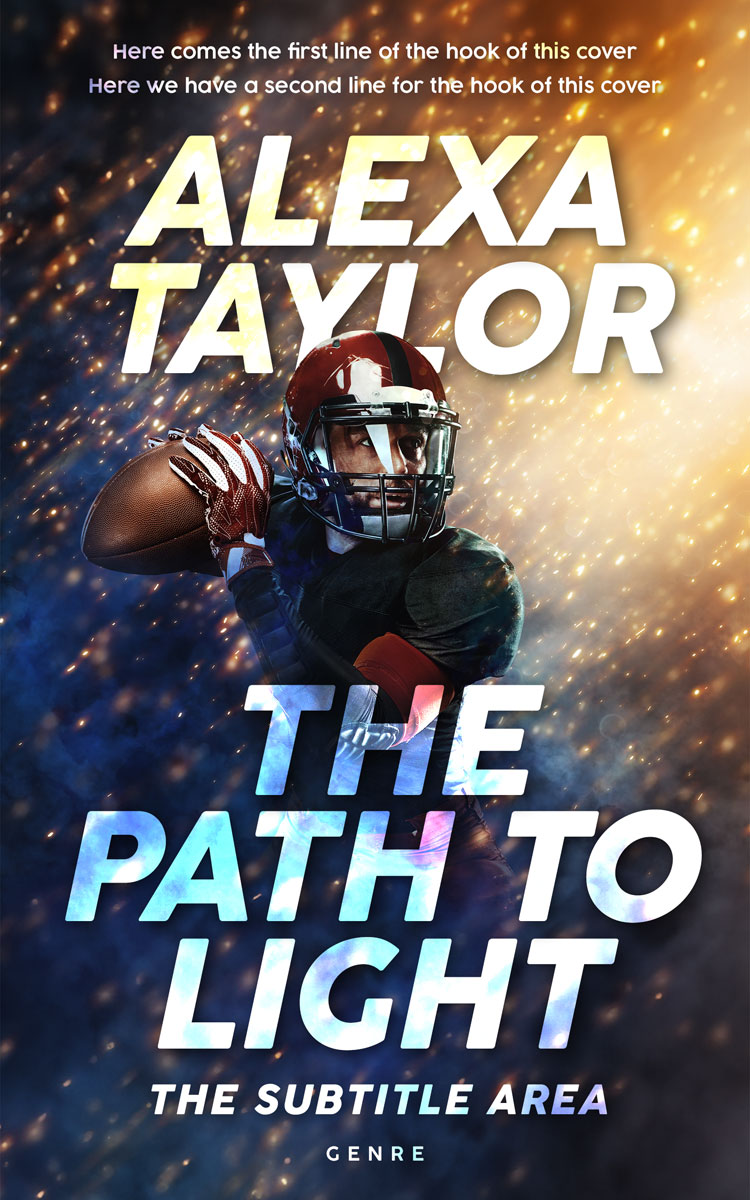 2D view of Premade Sports & Fitness Book Cover - Pavlova