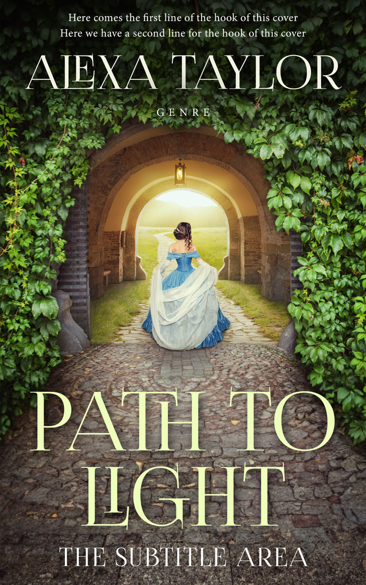 2D view of Premade Fantasy Book Cover - Rangitoto