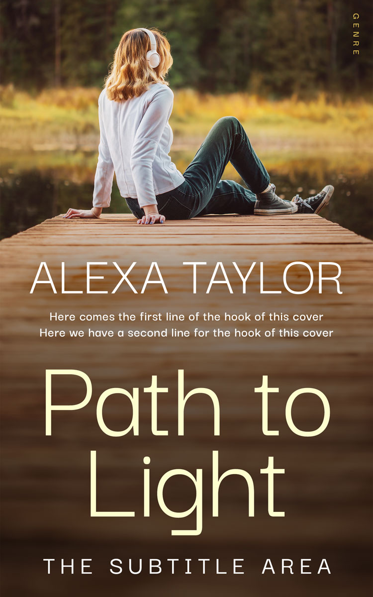 2D view of Premade Health & Mind & Body Book Cover - Iroko