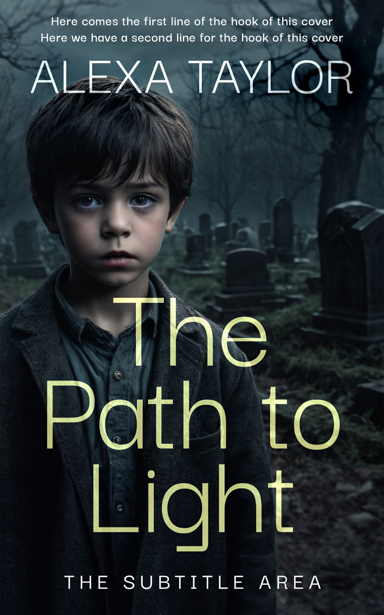 2D view of Premade Teen & Young Adult Book Cover - Mirage