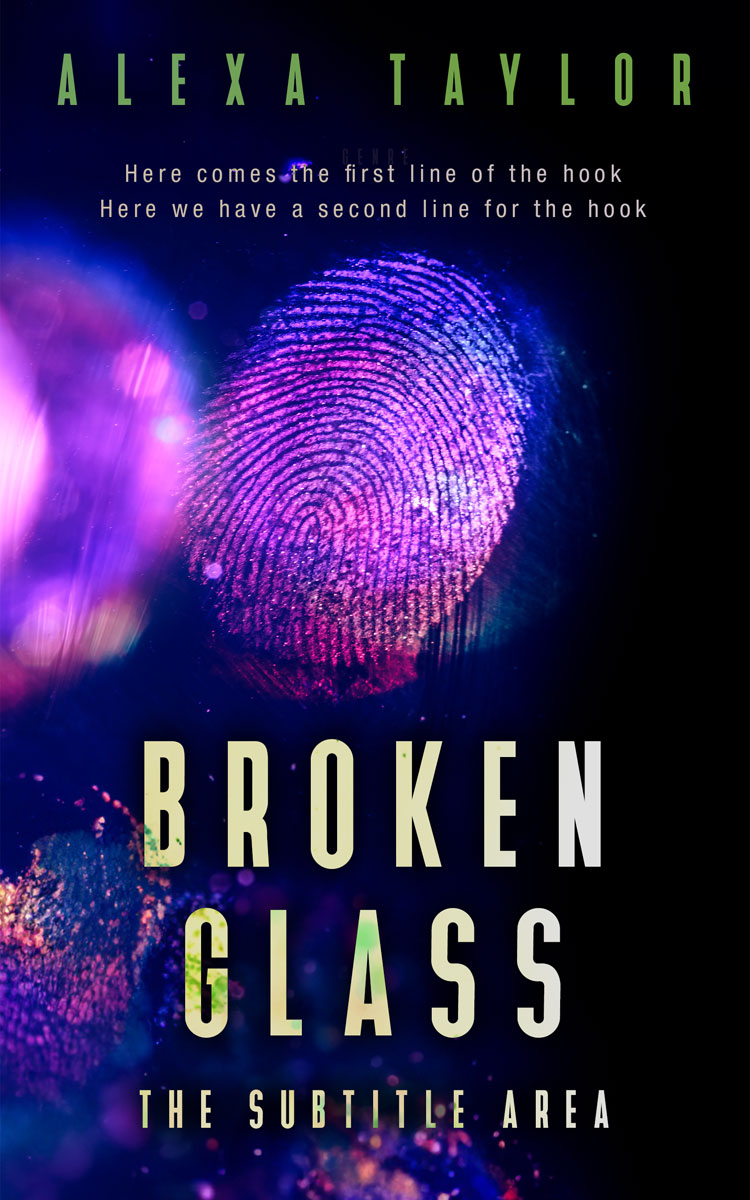 2D view of Premade Mystery & Thriller & Suspense Book Cover - East Side