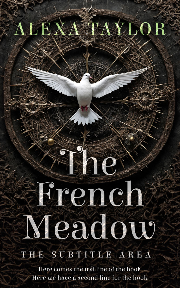 2D view of Premade Religion & Spirituality Book Cover - Zeus