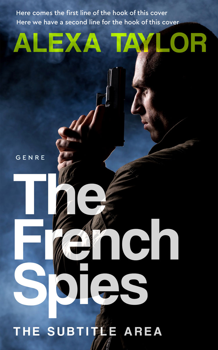 2D view of Premade Mystery & Thriller & Suspense Book Cover - Mirage