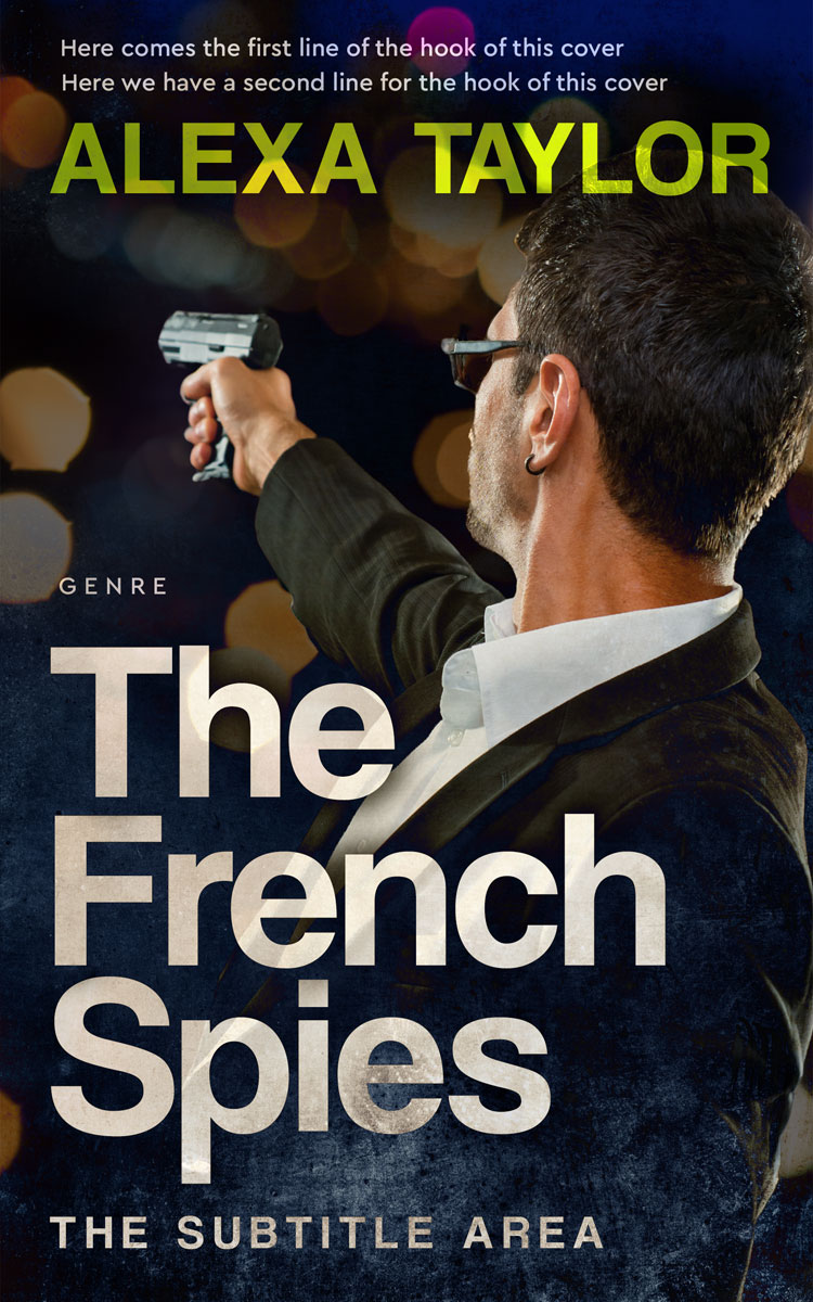 2D view of Premade Mystery & Thriller & Suspense Book Cover - Coral Reef