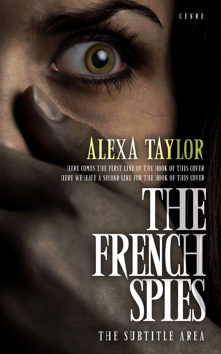 2D view of Premade Horror Book Cover - Zeus