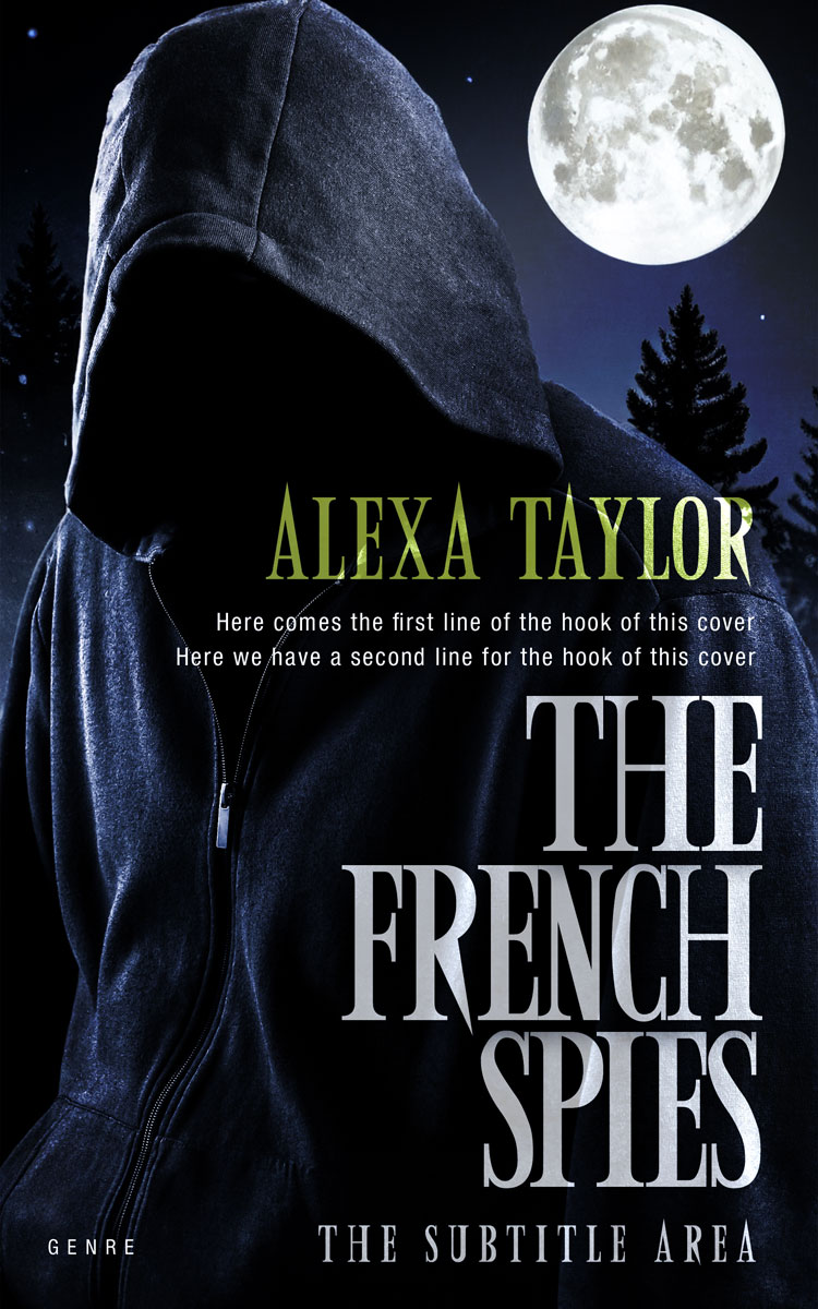 2D view of Premade Mystery & Thriller & Suspense Book Cover - Powder Ash