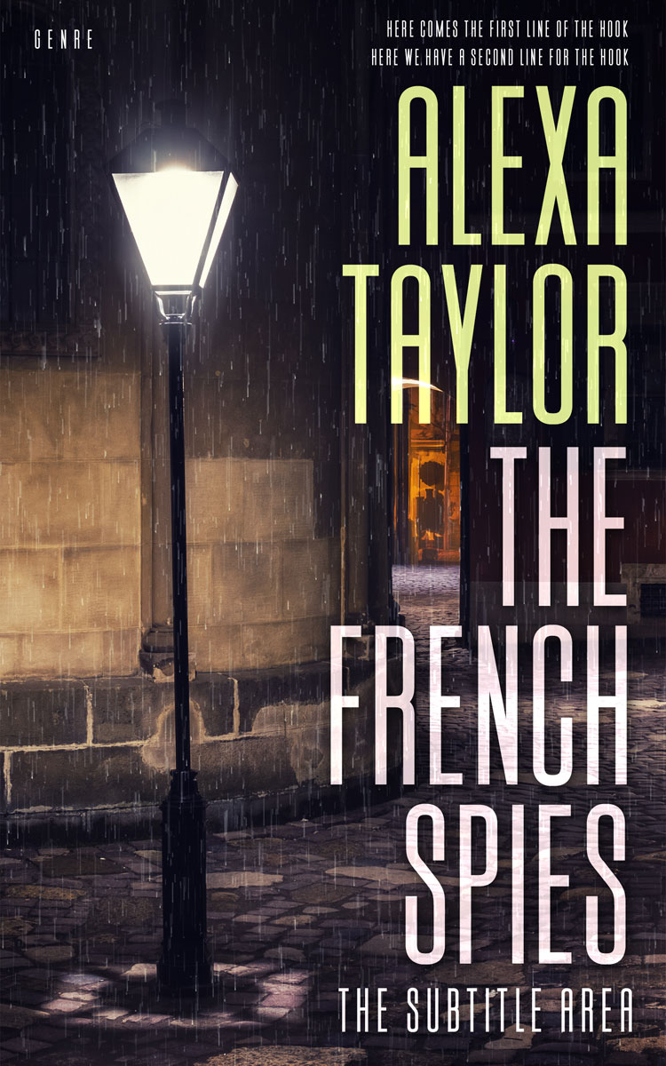 2D view of Premade Mystery & Thriller & Suspense Book Cover - Baltic Sea