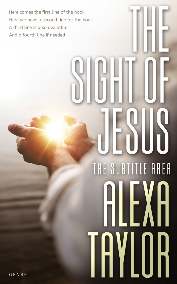 2D view of Premade Religion & Spirituality Book Cover - Sisal