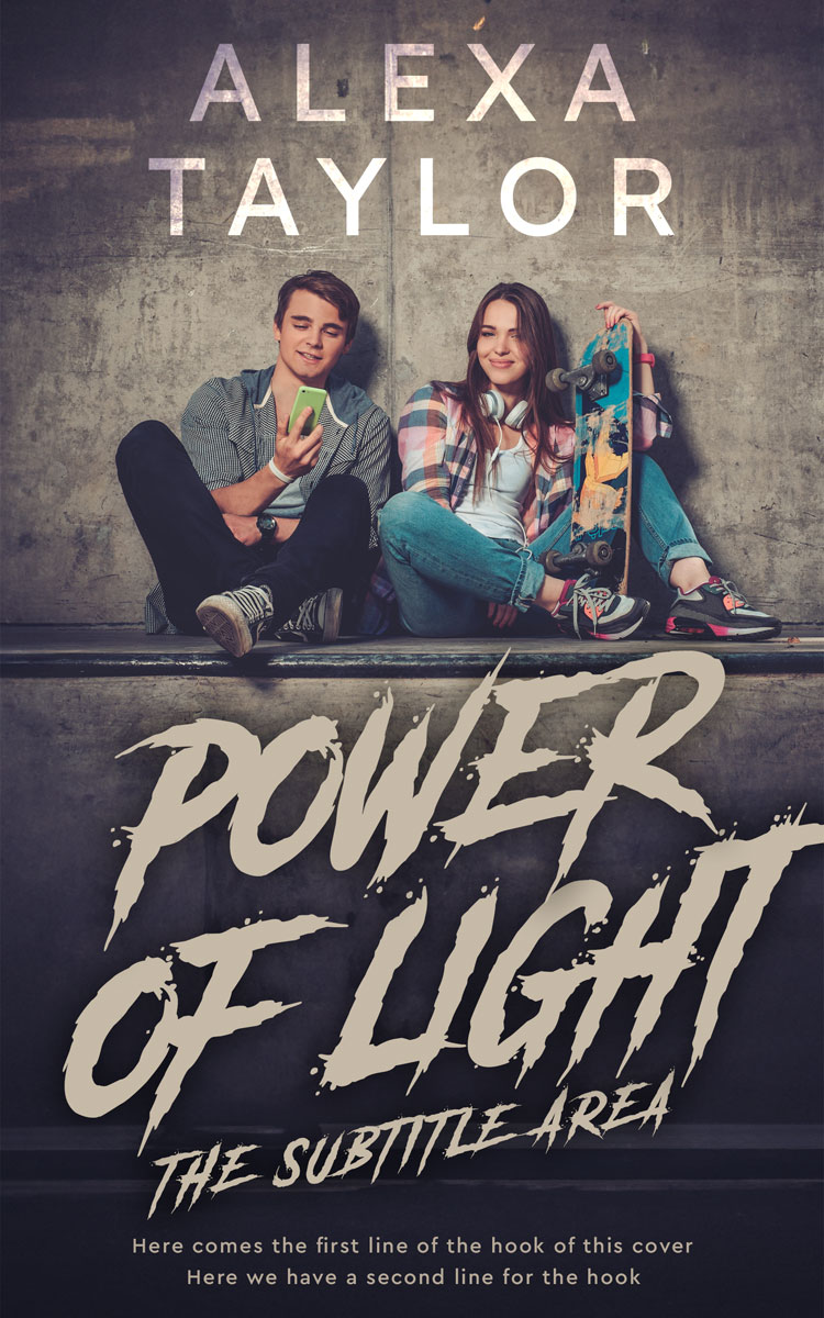 2D view of Premade Teen & Young Adult Book Cover - Tuna