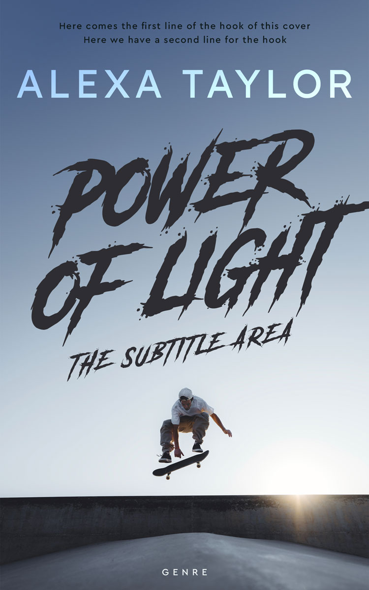 2D view of Premade Teen & Young Adult Book Cover - Lynch