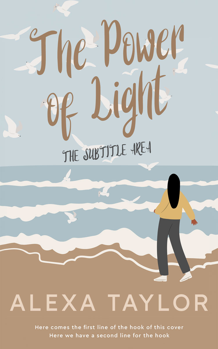 2D view of Premade Teen & Young Adult Book Cover - Cloud