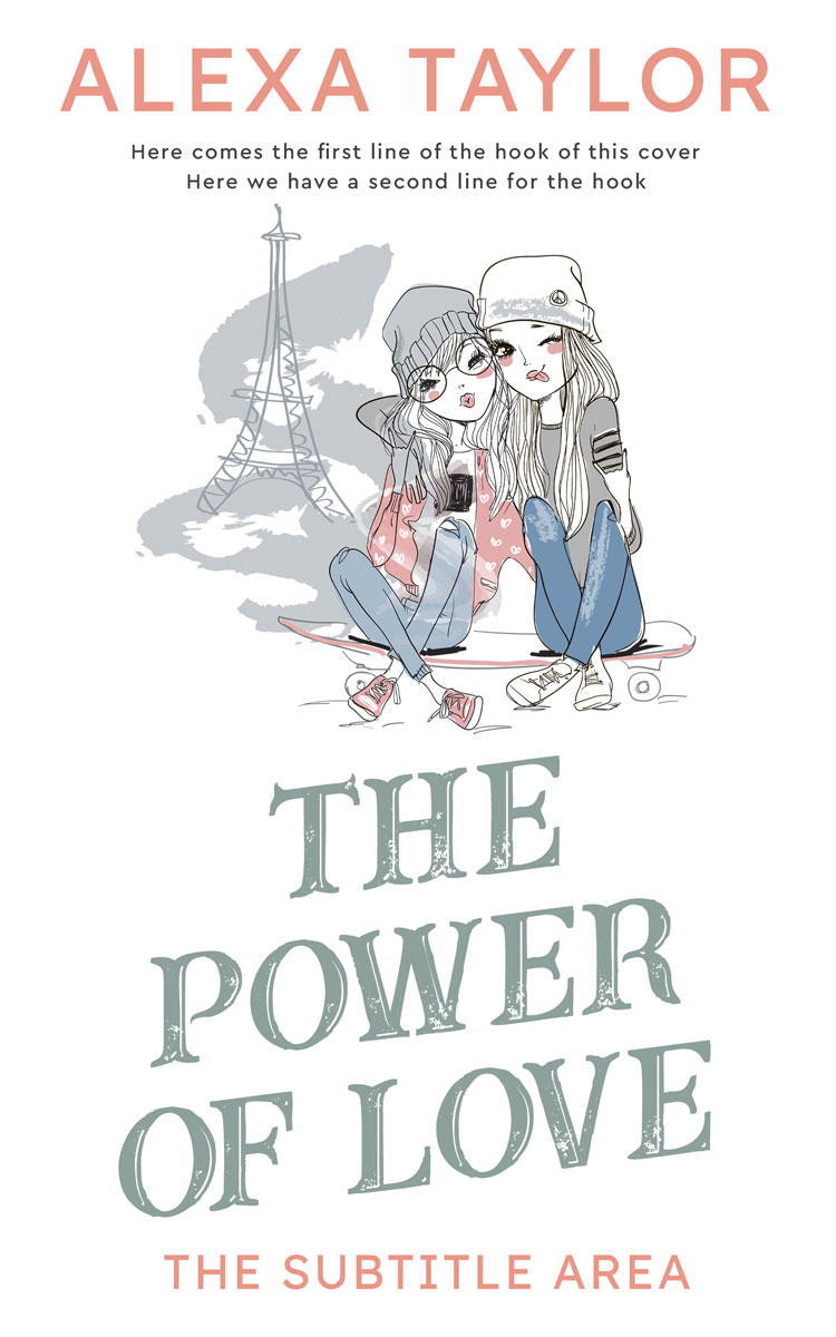 2D view of Premade Business Book Cover - Cloud