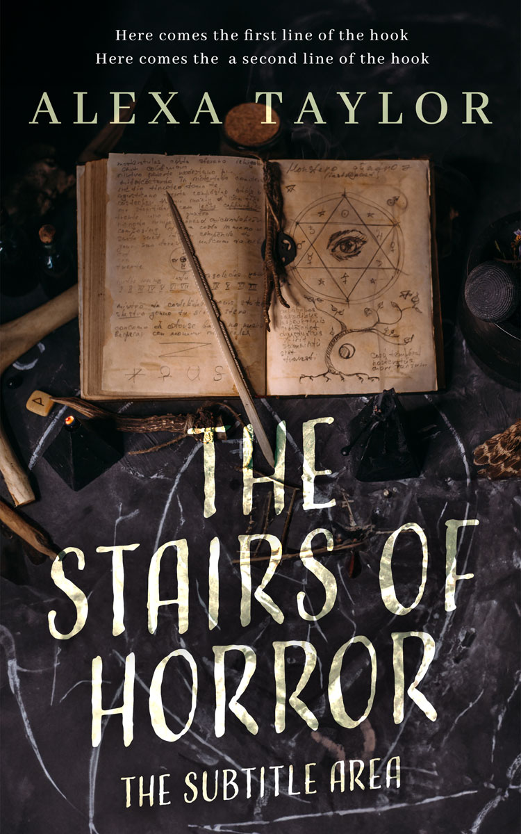 2D view of Premade Horror Book Cover - Baltic Sea