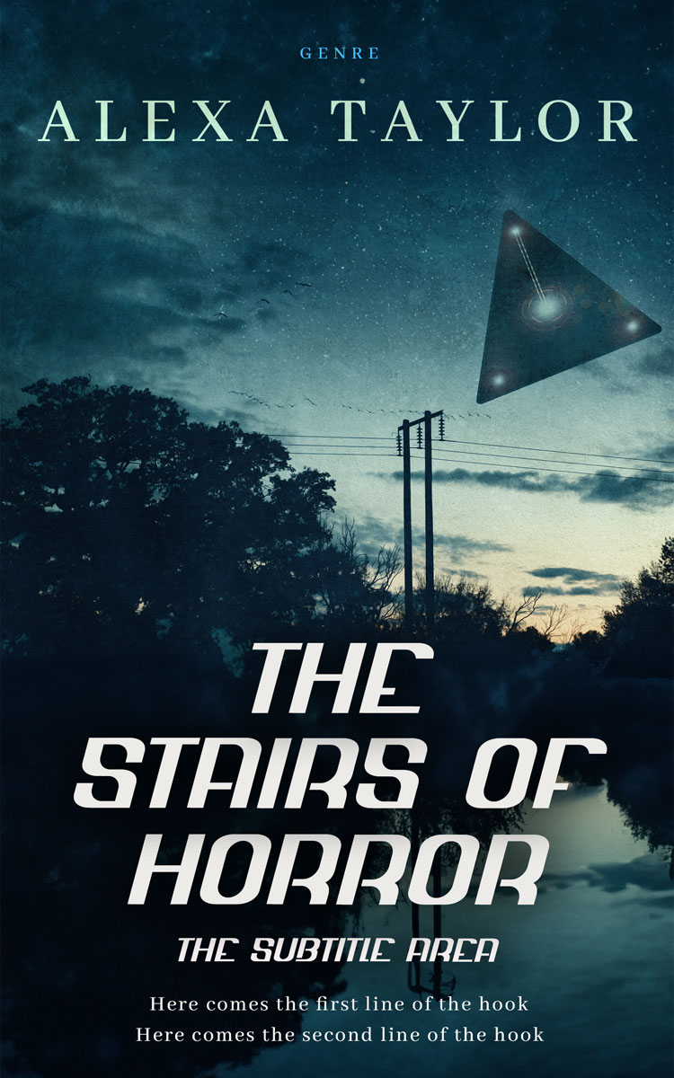 2D view of Premade Science Fiction Book Cover - Firefly