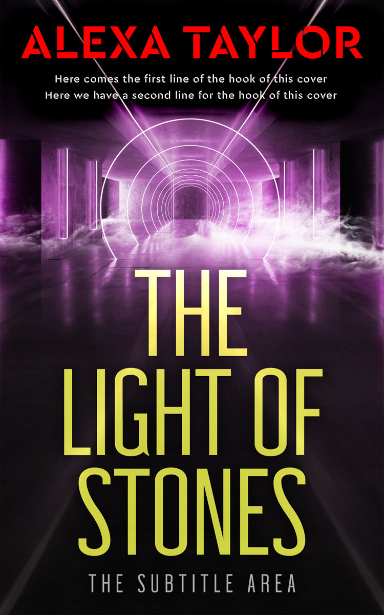 2D view of Premade Science Fiction Book Cover - Eunry