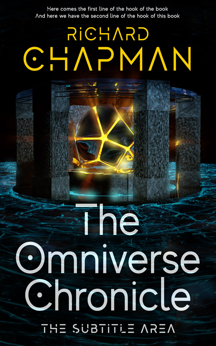 2D view of Premade Paranormal & Urban Book Cover - Bunker