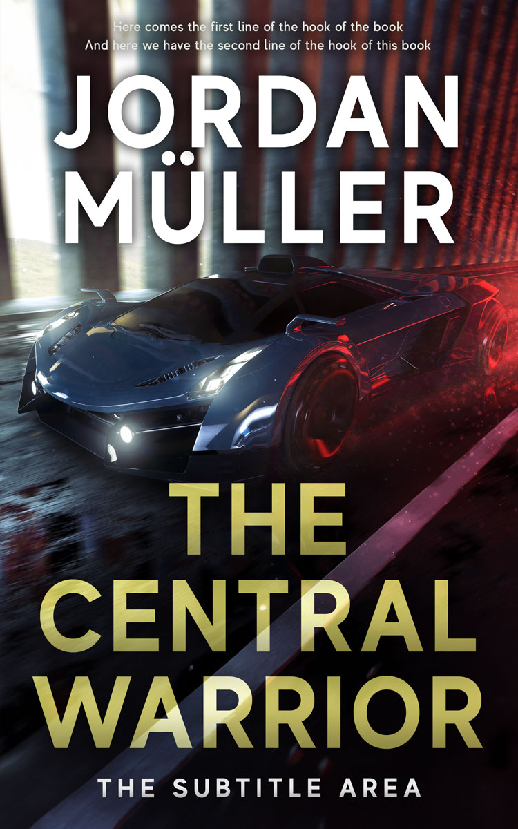 2D view of Premade Mystery & Thriller & Suspense Book Cover - Baltic Sea