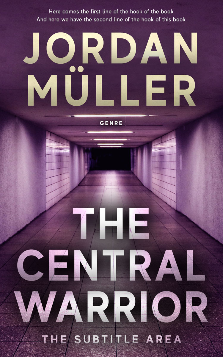 2D view of Premade Mystery & Thriller & Suspense Book Cover - Livid Brown