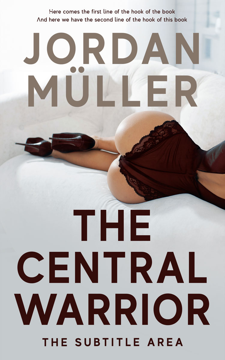 2D view of Premade Erotica Book Cover - Iron