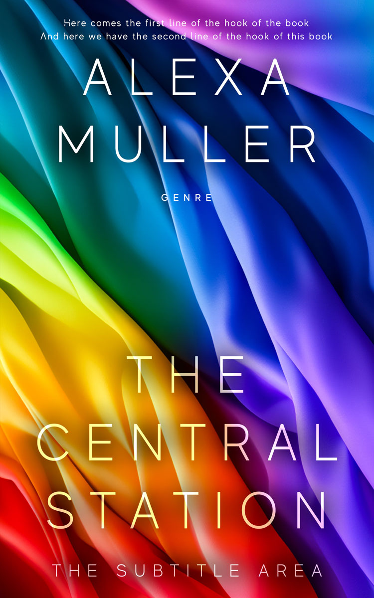 2D view of Premade LGBTQ Book Cover - Raw Sienna