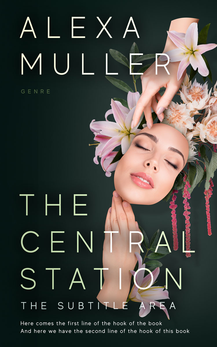 2D view of Premade Health & Dieting & Fitness Book Cover - Eunry