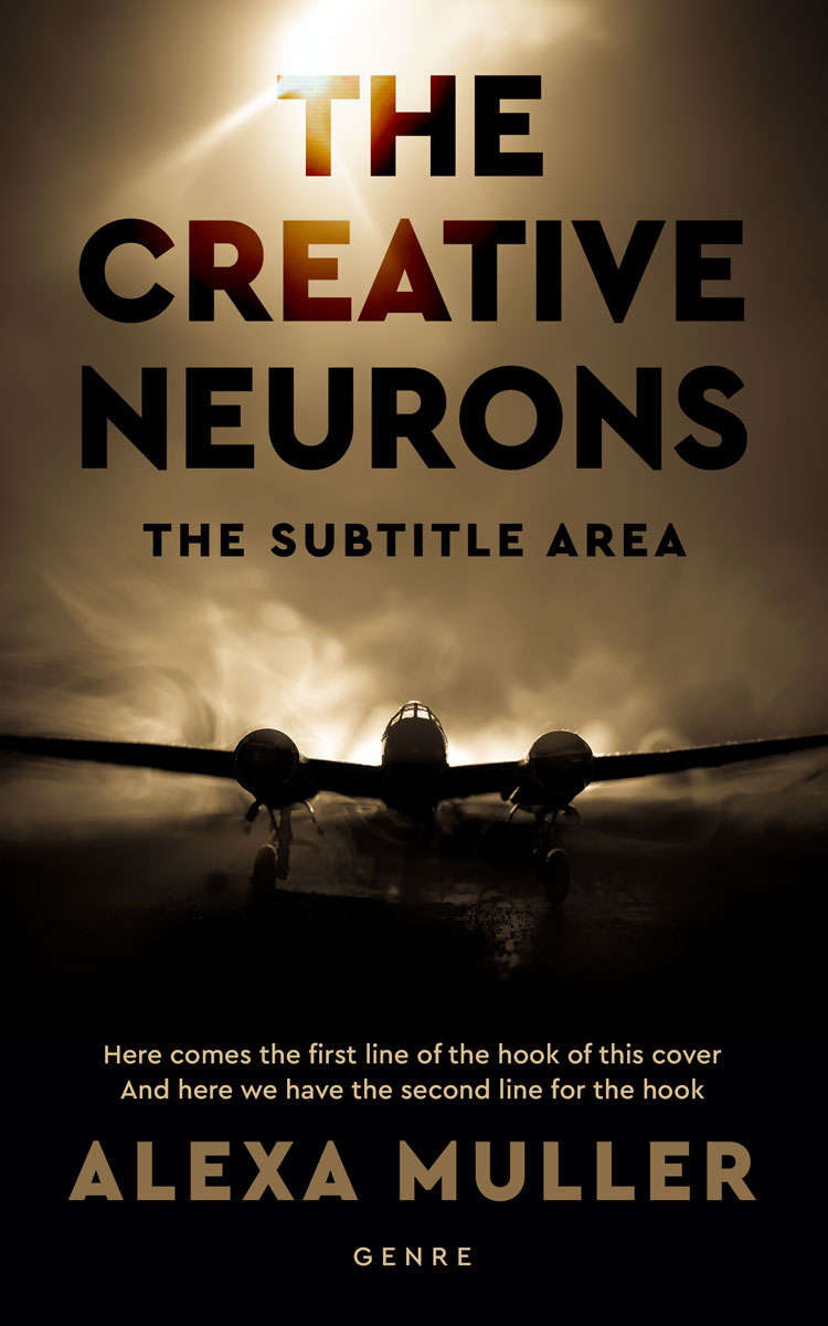 2D view of Premade Science & Nature Book Cover - Night Rider