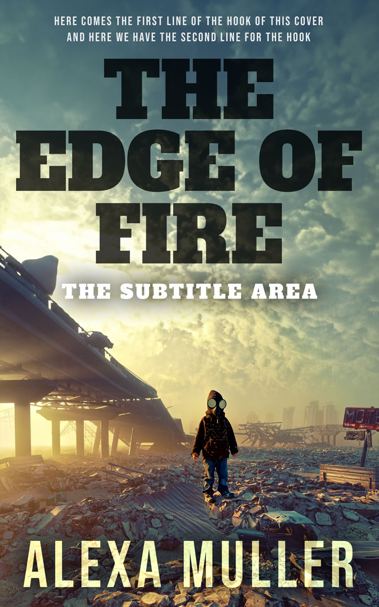 2D view of Premade Apocalyptica Book Cover - Cape Cod