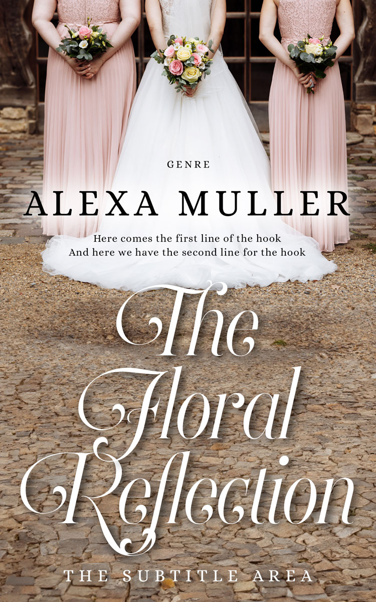 2D view of Premade Romance Book Cover - Arrowtown